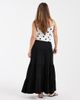 ONLY Petite ONLY Petite tiered maxi skirt in black - 3