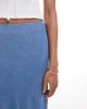 Only Tall ONLY Tall chambray maxi skirt in mid blue - 2