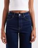 Only Tall ONLY Tall Hannah extra high waist wide leg jeans in dark blue rinse - 4