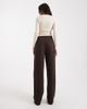 Only Tall ONLY Tall high waist barrel leg jeans in brown - 2