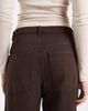 Only Tall ONLY Tall high waist barrel leg jeans in brown - 4