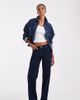 Only Tall ONLY Tall Judy low rise wide leg jeans in dark blue rinse - 1