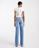Only Tall ONLY Tall Judy low rise wide leg jeans in light blue denim - 2