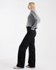 Only Tall ONLY Tall Juicy high waist wide leg jeans in black - 3