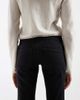 Only Tall ONLY Tall Lola super low waist flared jeans in washed black - 4
