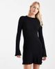 Only Tall ONLY Tall mini knit skater dress in black - 3