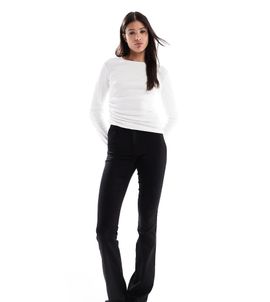 Only Tall ONLY Tall Royal flare jeans in black