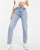 Only Tall Only Tall Veneda mom jeans in light blue wash-Blues - 1