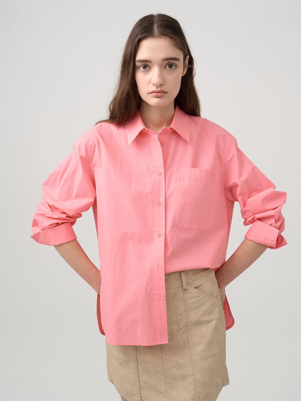 on&on Double Sleeve Color Pointed Shirt