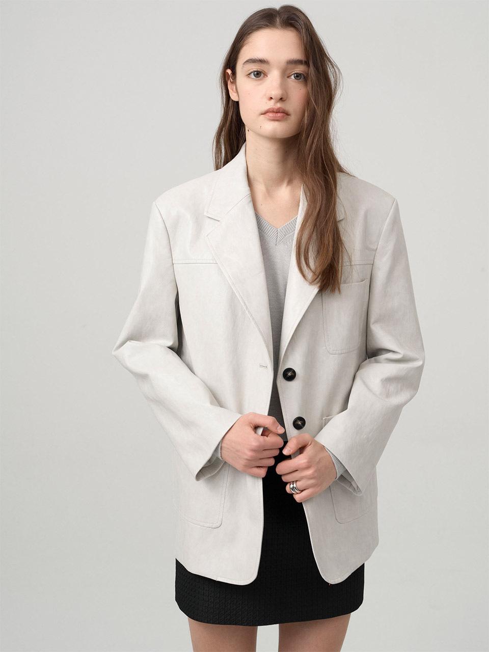 on&on Eco Leather Jacket