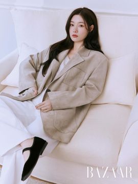 on&on Suede Oversized Hip Length Jacket (NEL5XJ809_97)