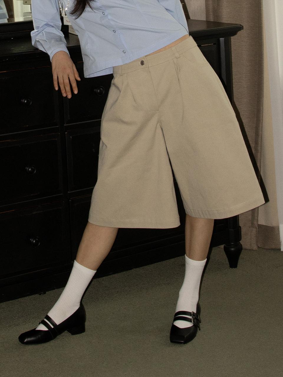 ONSKA Bermuda Shorts_Beige