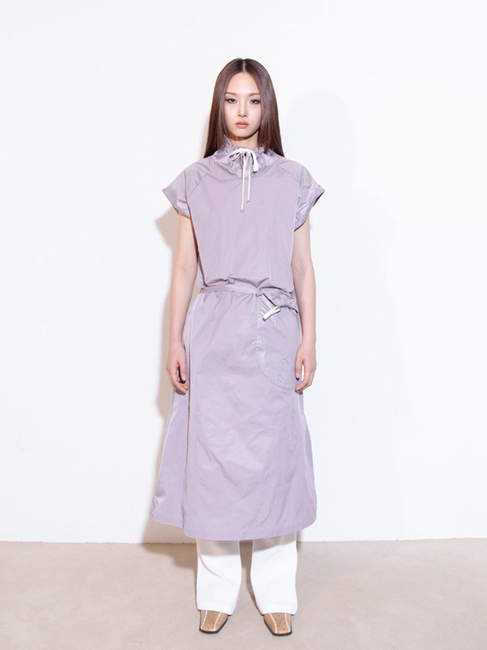 ONSKA String Mix Layered Dress_Dust Pink