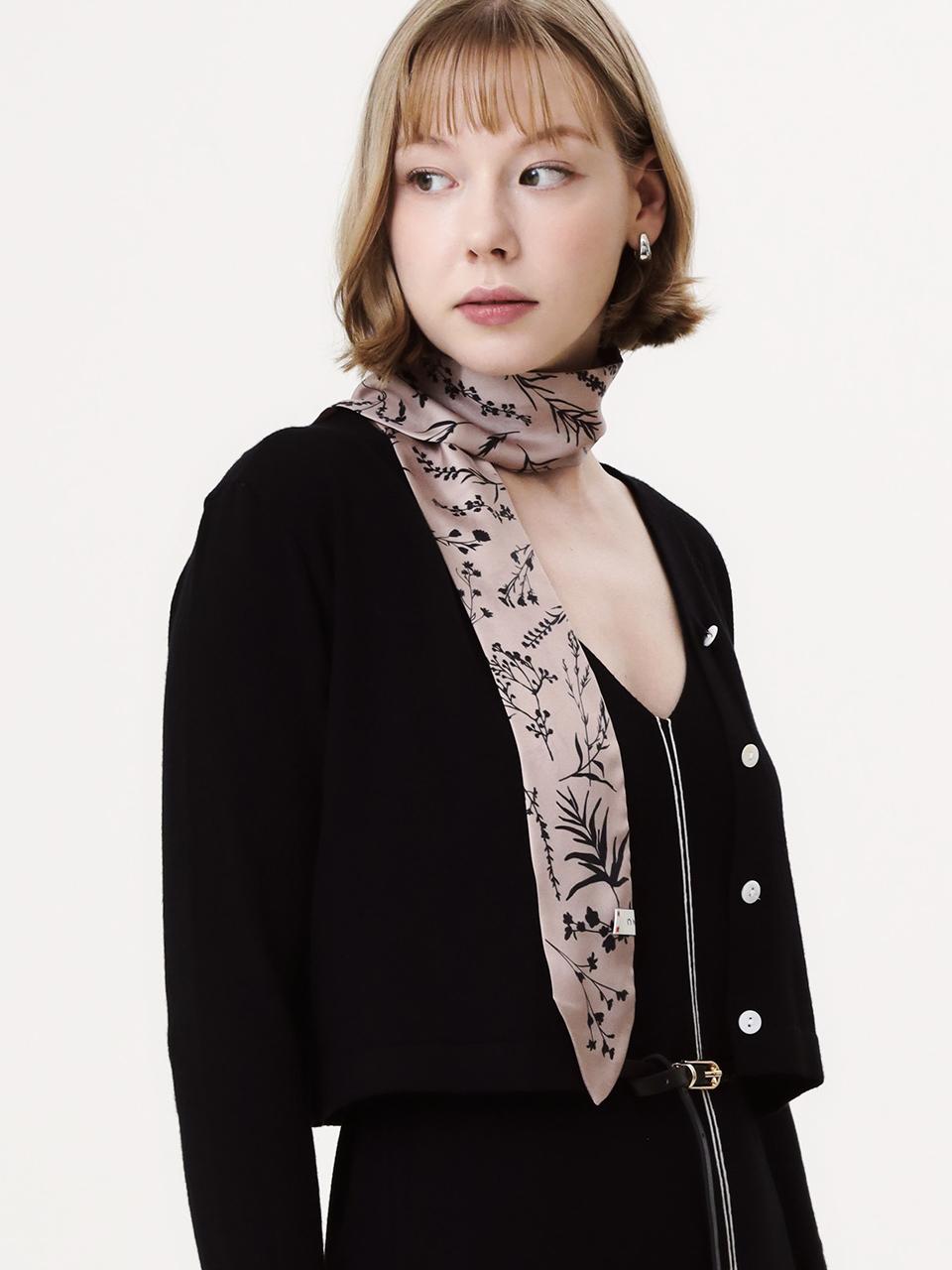 ONSZ Botanical Twilly Scarf [Pink]