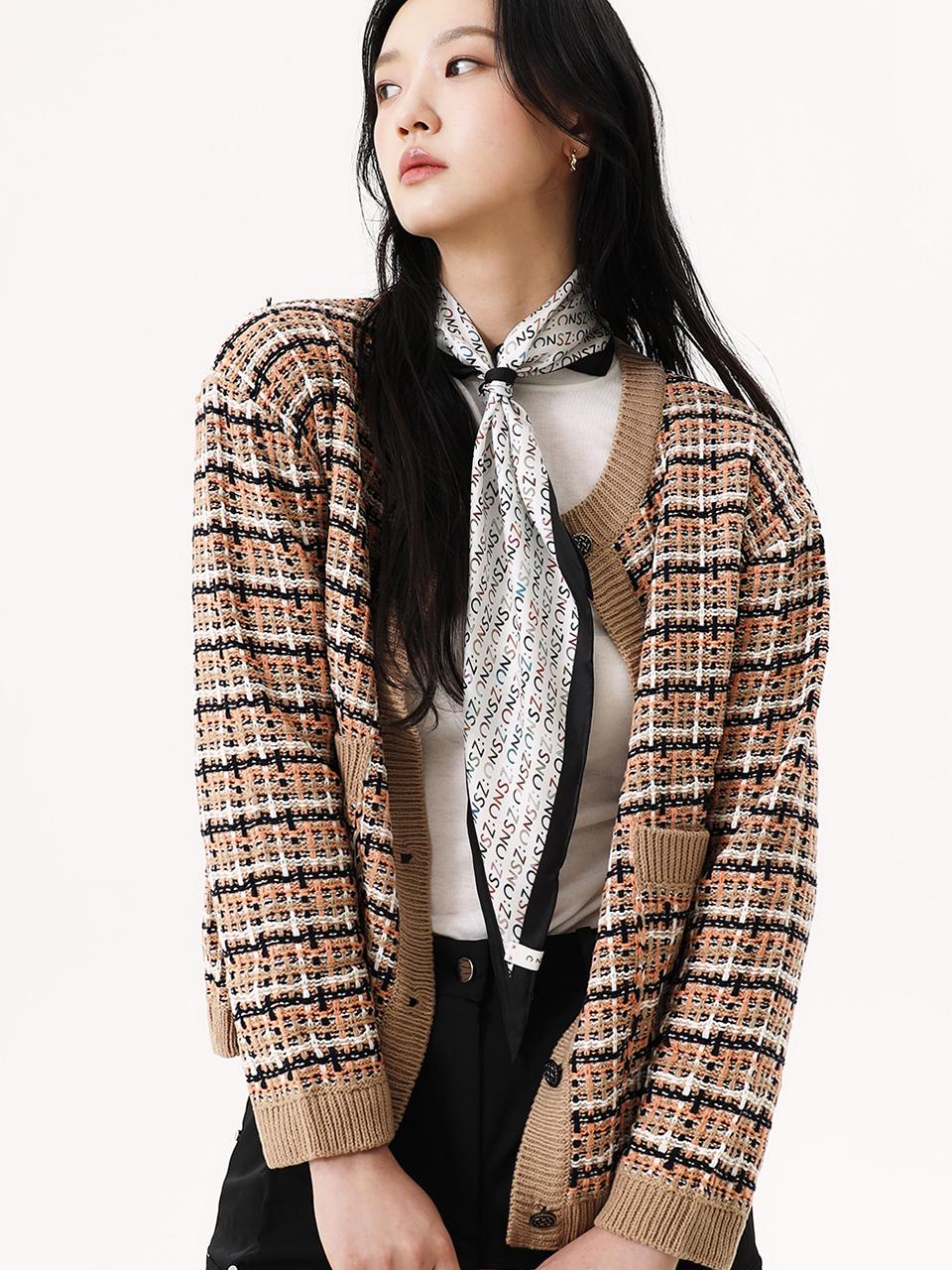 ONSZ Logo Diamond Silk Scarf