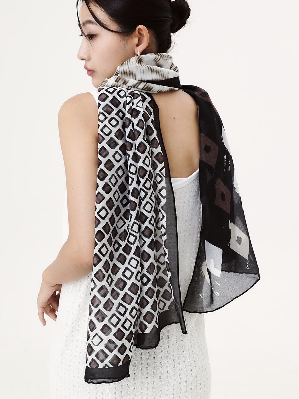 ONSZ Multi-pattern Long Scarf