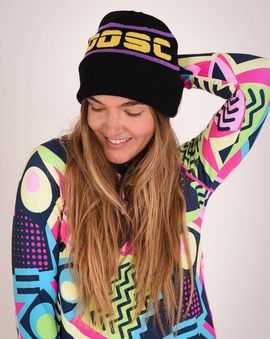 OOSC OOSC Après Beanie - Black, Purple, Yellow