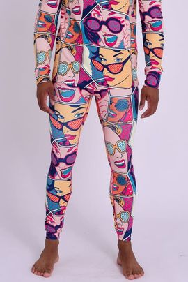 OOSC OOSC Baselayer Pant - Comic Book Candy Men's