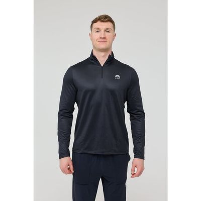 OOSC OOSC Elite Activewear 1/4 Zip Top - Black 