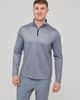 OOSC OOSC Elite Activewear 1/4 Zip Top - Grey  - 1
