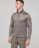 OOSC OOSC Elite Activewear 1/4 Zip Top - Khaki  - 1