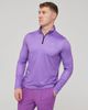 OOSC OOSC Elite Activewear 1/4 Zip Top - Purple  - 1