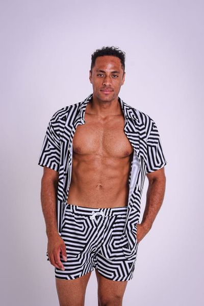 OOSC OOSC Fall Line Men's Short Sleeve Shirt