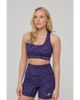 OOSC OOSC High Support Elite Crossback Sports Bra - Purple Leopard  - 1
