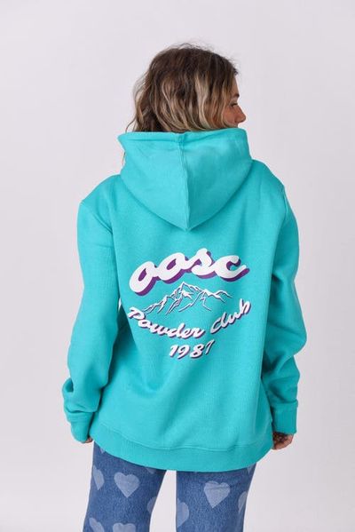 OOSC OOSC Powder Club Hoodie - Aqua 