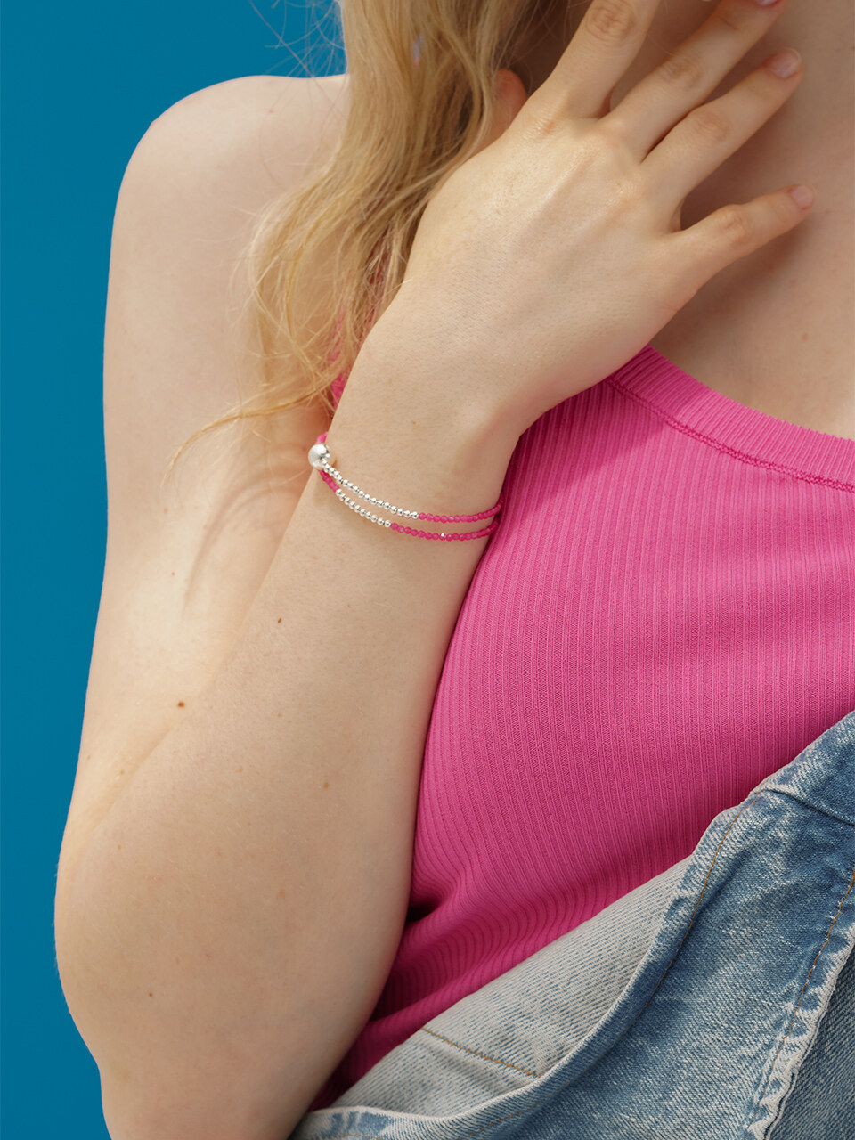 OOV Love Ball Bracelet_Pink