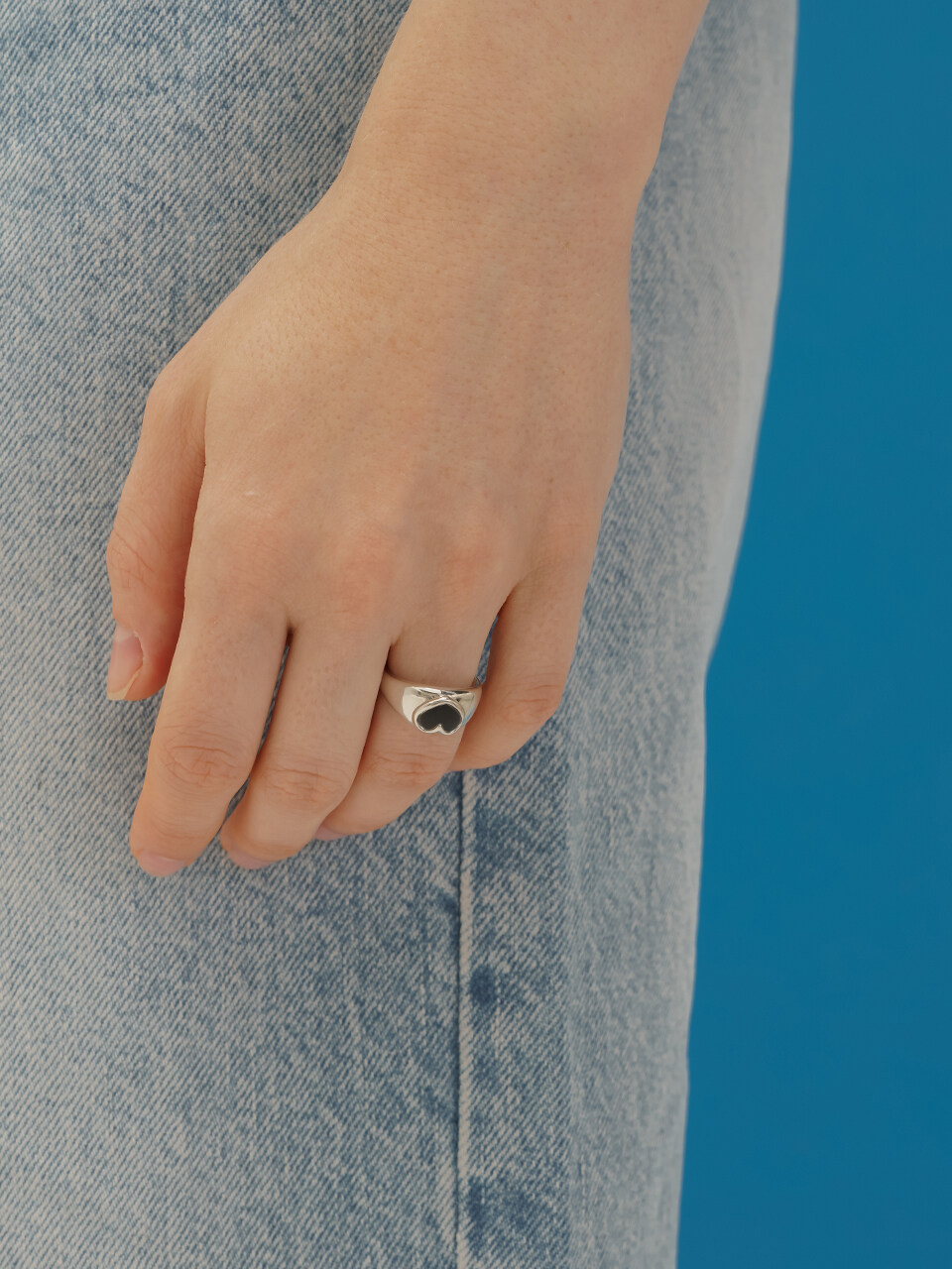 OOV Love Heart Ring_Silver