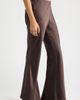Open Edit Open Edit Bias Satin Low Rise Flare Pants - 4