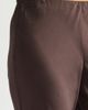 Open Edit Open Edit Bias Satin Low Rise Flare Pants - 5