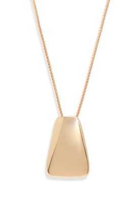 Open Edit Open Edit Box Chain Pendant Necklace