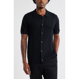Open Edit Open Edit Cable Detail Short Sleeve Cardigan