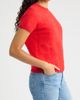 Open Edit Open Edit Cozy Edit Short Sleeve Mock Neck Sweater - 4
