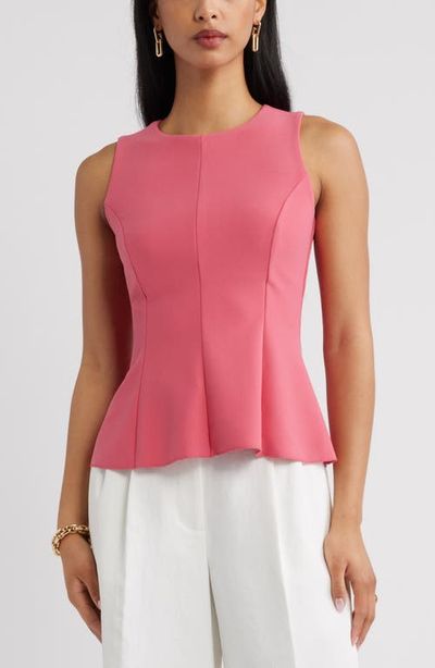 Open Edit Open Edit Crewneck Flared Tank