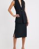 Open Edit Open Edit Curator Crepe Pencil Skirt - 2