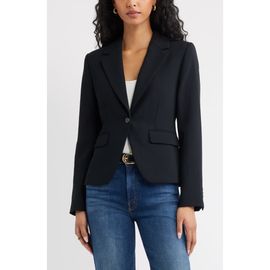 Open Edit Open Edit Curator Crepe Shrunken Blazer