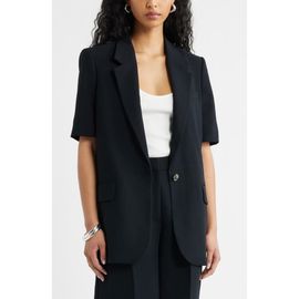 Open Edit Open Edit Curator Short Sleeve Blazer