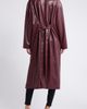 Open Edit Open Edit Faux Leather Trench Coat - 3