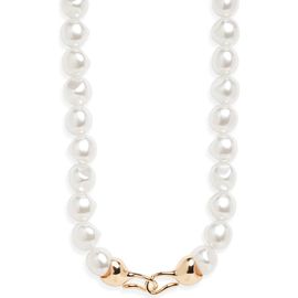 Open Edit Open Edit Faux Pearl Necklace