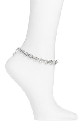 Open Edit Open Edit Flat Cable Chain Anklet