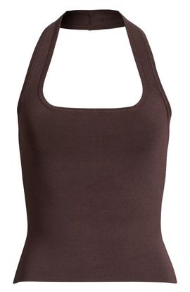Open Edit Open Edit Halter Top Sweater