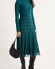 Open Edit Open Edit High-Low Chiffon Midi Skirt - 2