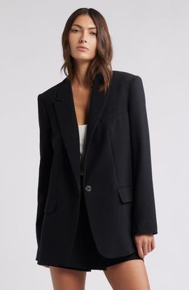 Open Edit Open Edit Icon Twill Blazer