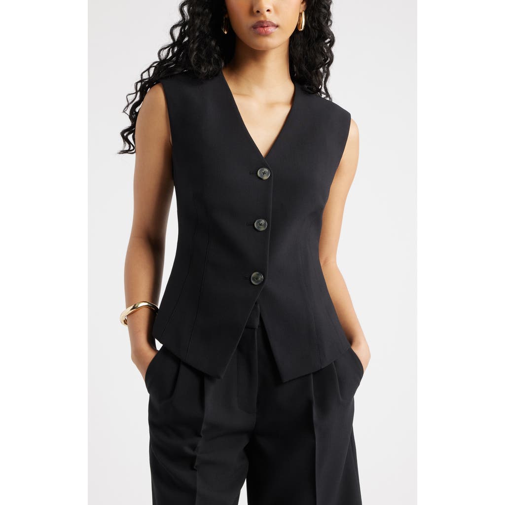 Open Edit Open Edit Icon Twill Darted Waistcoat