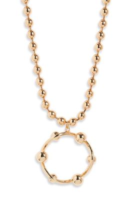 Open Edit Open Edit Long Ball Chain Necklace