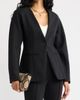 Open Edit Open Edit Muse Ponte Collarless Blazer - 1