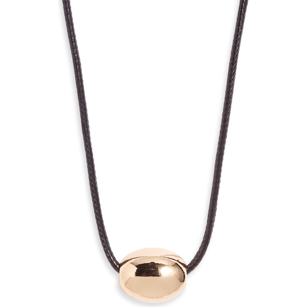 Open Edit Open Edit Orb Accent Cord Necklace